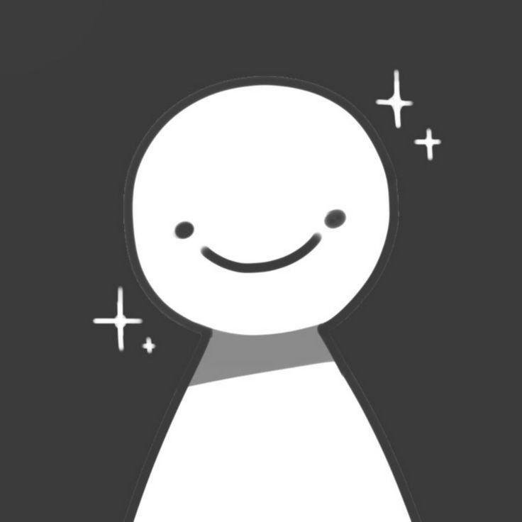 Blank PFP Black and White