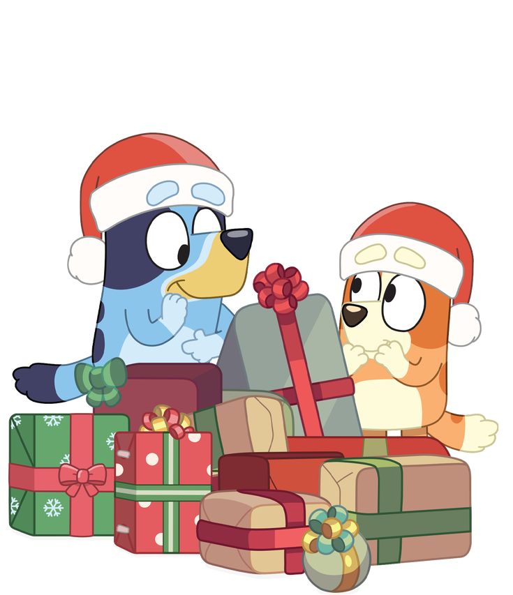 Bluey Pfp Christmas