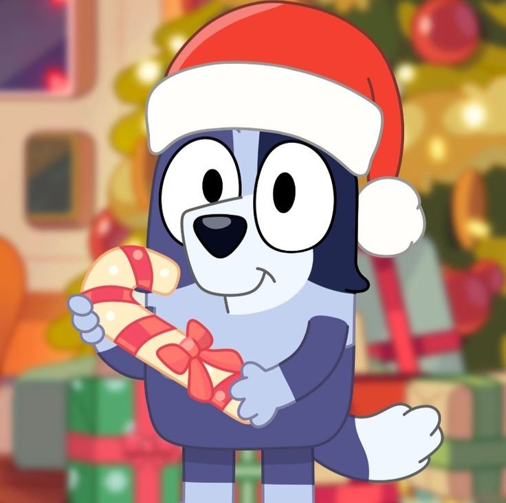 Bluey Pfp Christmas