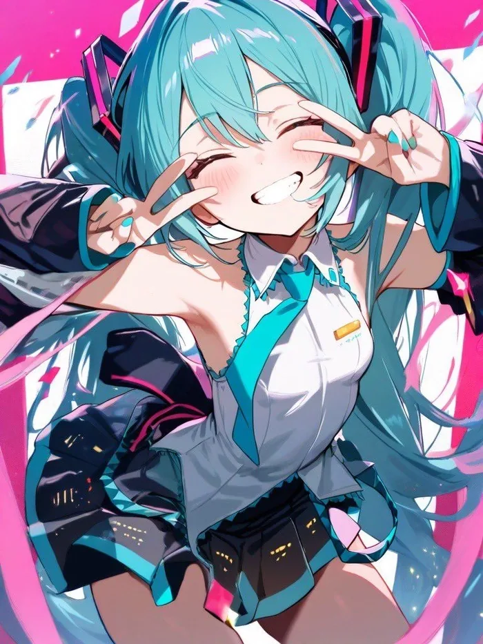 Aesthetic Cute Miku Pfp