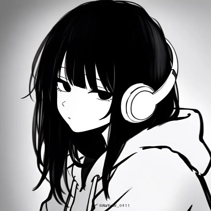 Aesthetic Emo PFP Girl