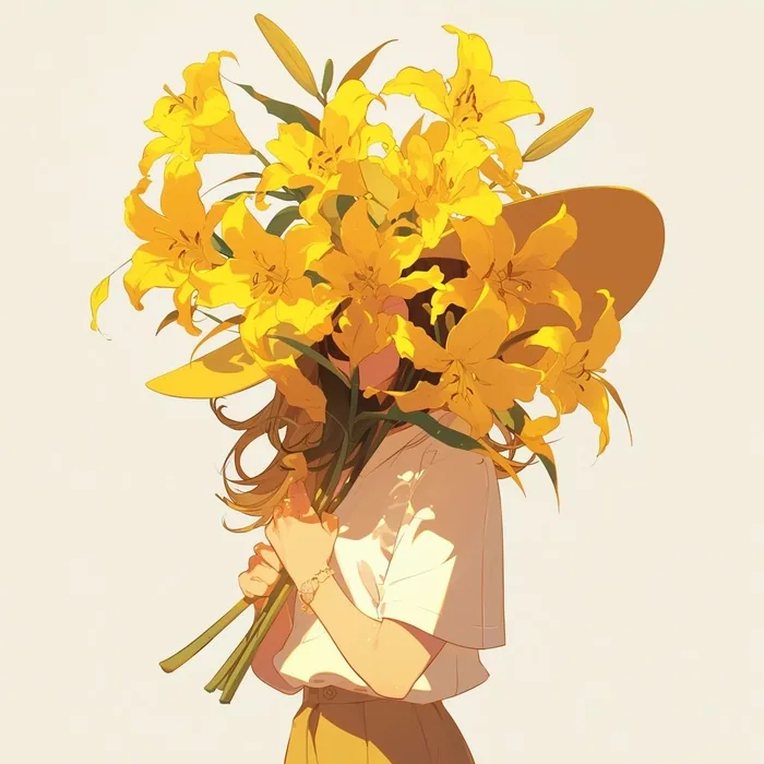 Aesthetic Flower Bouquet
