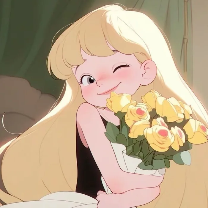 Aesthetic Flower PFP For Girls