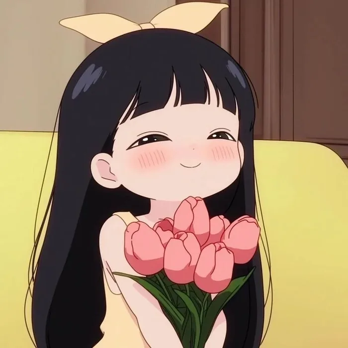Aesthetic Flower PFP Girl