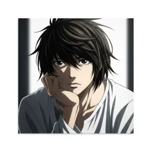 Aesthetic L Death Note PFP