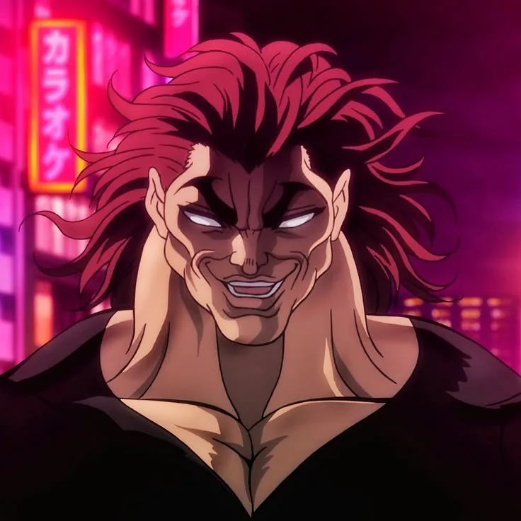 Aesthetic Yujiro Hanma PFP