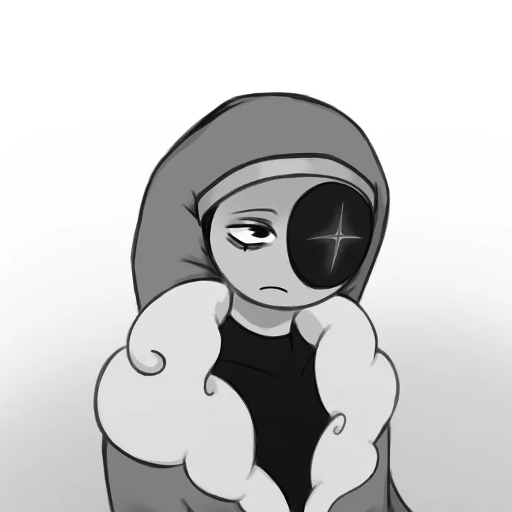 Astro PFP Black And White