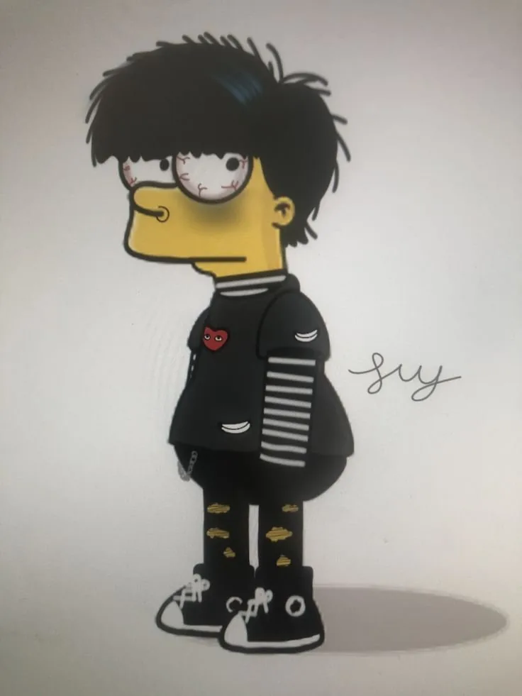 Bart Simpson Emo Pfp