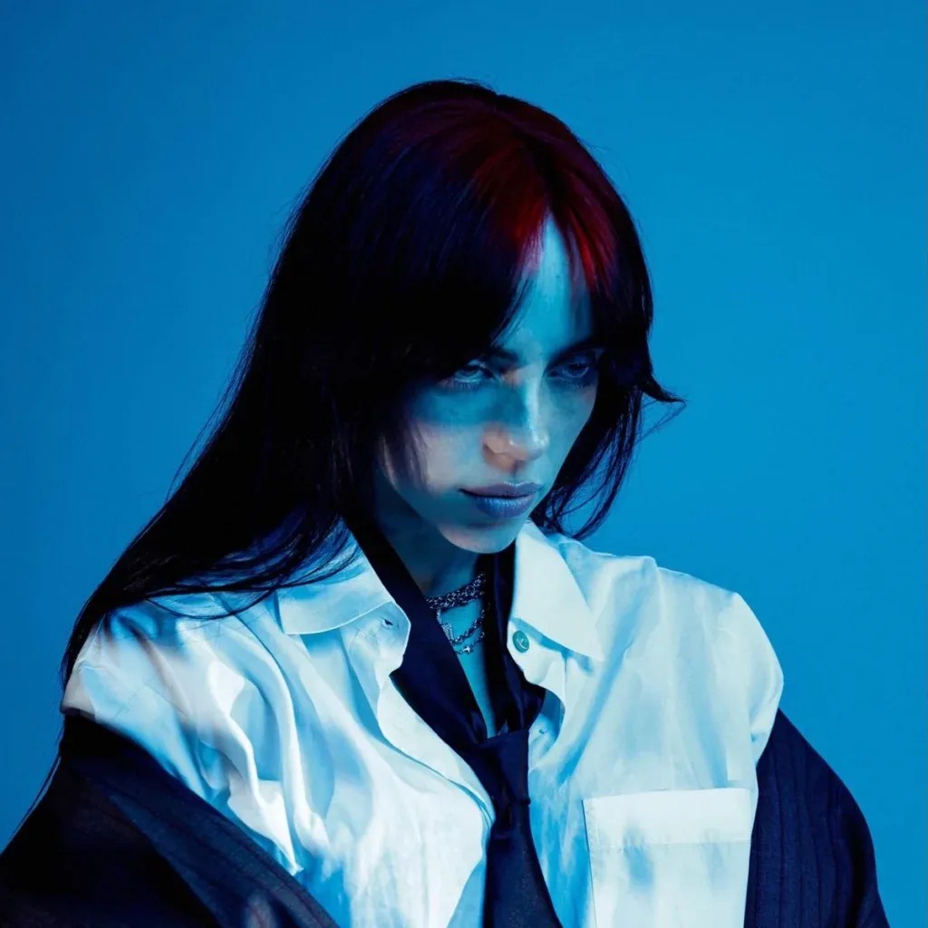 Billie Eilish PFP Blue