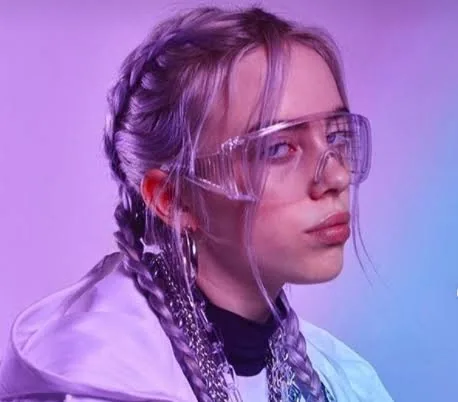 Billie Eilish PFP Purple