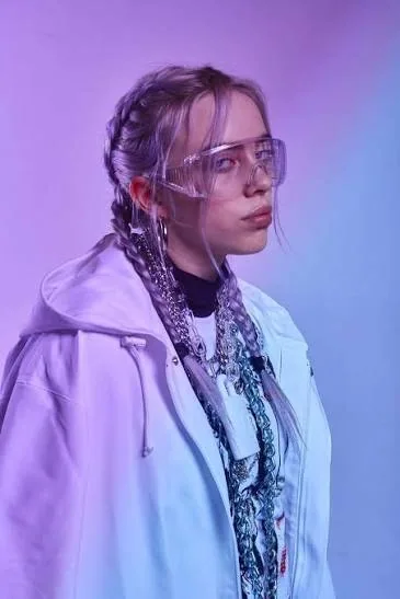 Billie Eilish PFP Purple