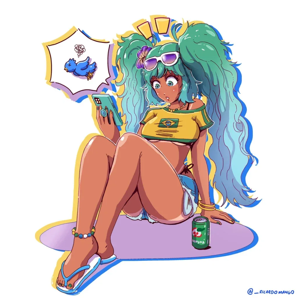 Brazilian Hatsune Miku Pfp