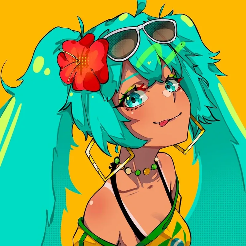 Brazilian Hatsune Miku Pfp