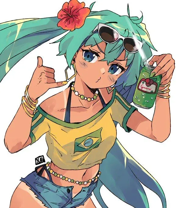 Brazilian Hatsune Miku Pfp