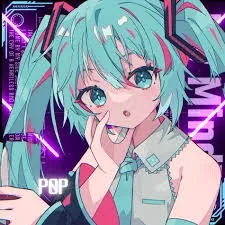Christmas Hatsune Miku Pfp