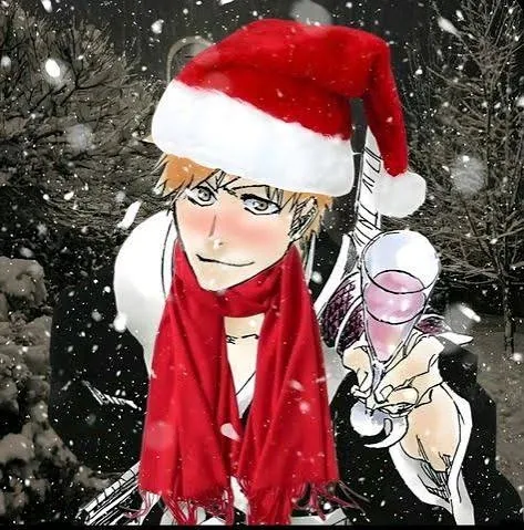 Christmas Ichigo PFP