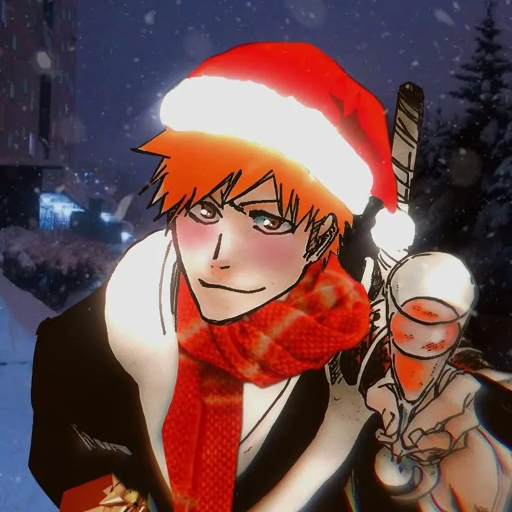 Christmas Ichigo PFP