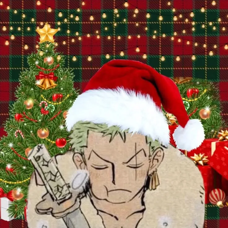 Christmas Zoro PFP
