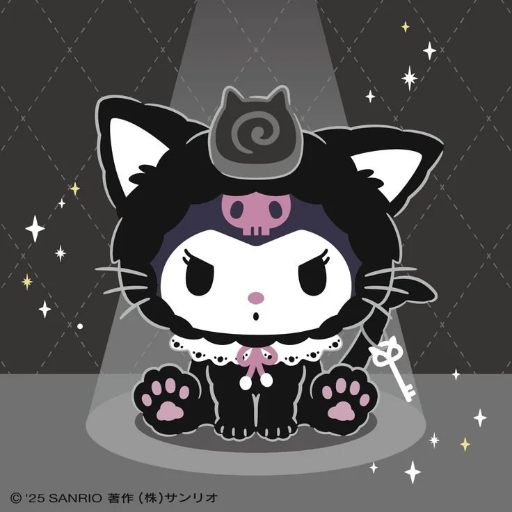 Cute Kuromi Cat PFP