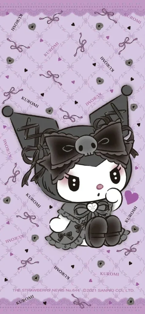 Cute Kuromi Wallpaper