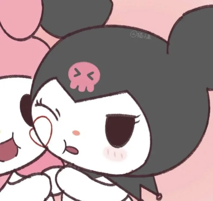 Cute My Melody and Kuromi PFP
