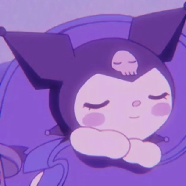 Cute Purple Kuromi PFP