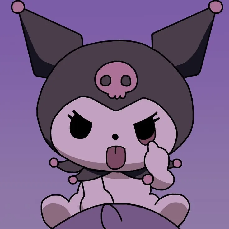 Cute Purple Kuromi PFP