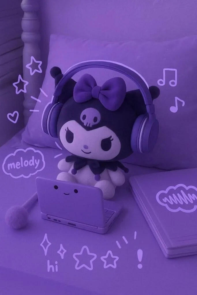 Cute Purple Kuromi PFP