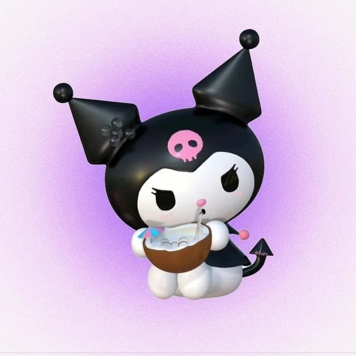 Cute Purple Kuromi PFP
