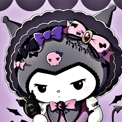 Cute Sanrio Kuromi PFP Kawaii