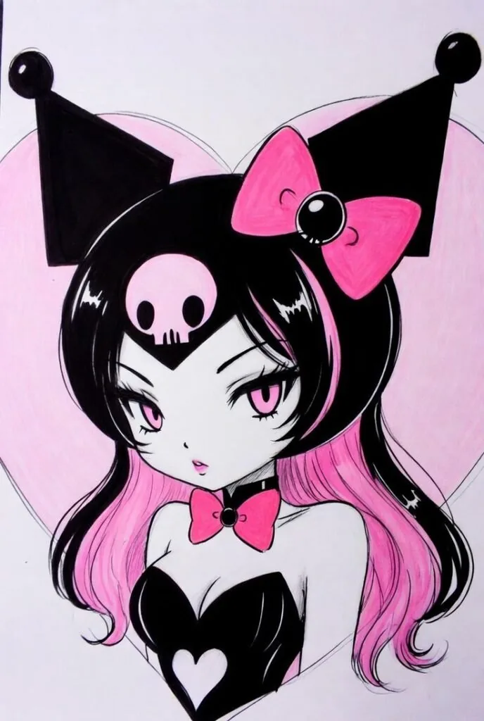 Cute Sanrio Kuromi PFP Kawaii