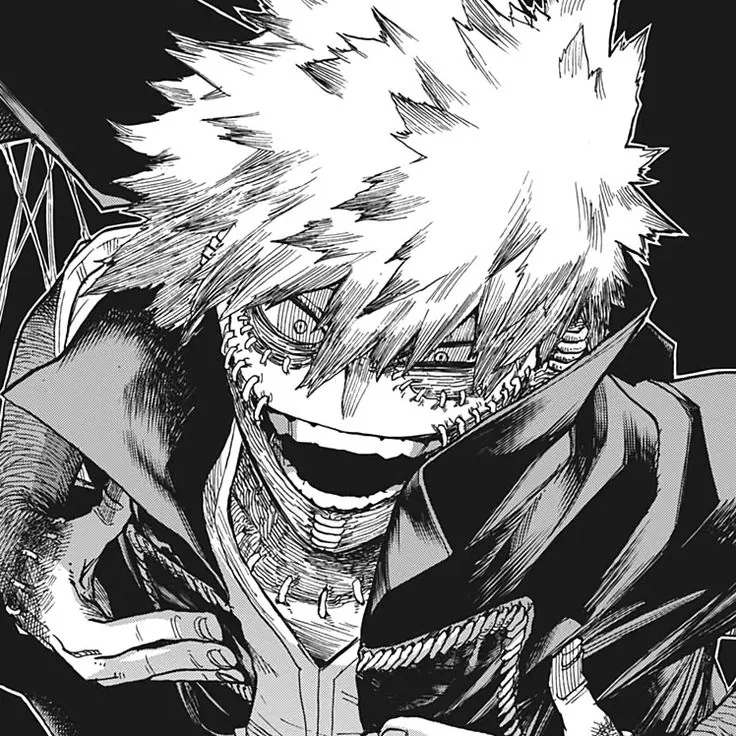 Dabi PFP Black And White