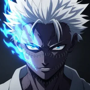 Dabi White Hair Profile Pictures