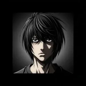Dark L Death Note PFP