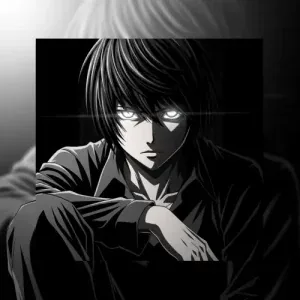 Dark L Death Note PFP