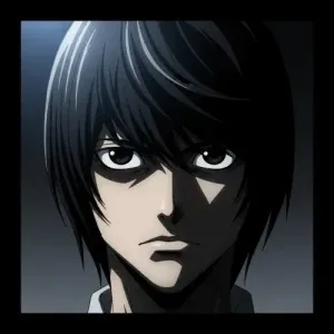 Dark L Death Note PFP