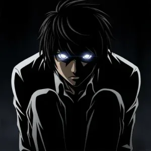 Dark L Death Note PFP