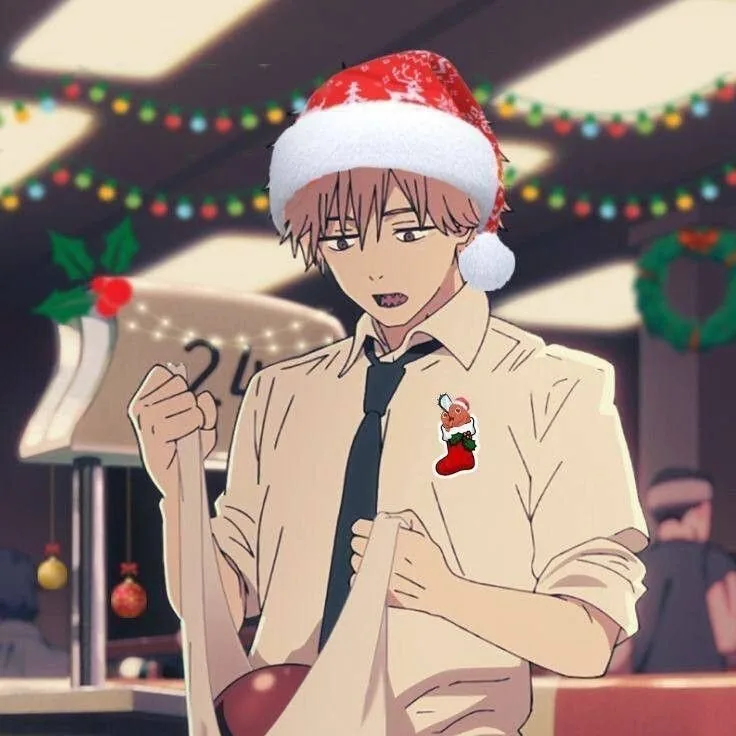 Denji Pfp Christmas
