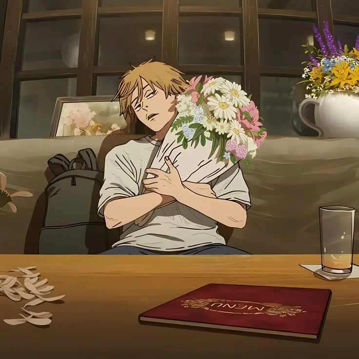 Denji Pfp Flower