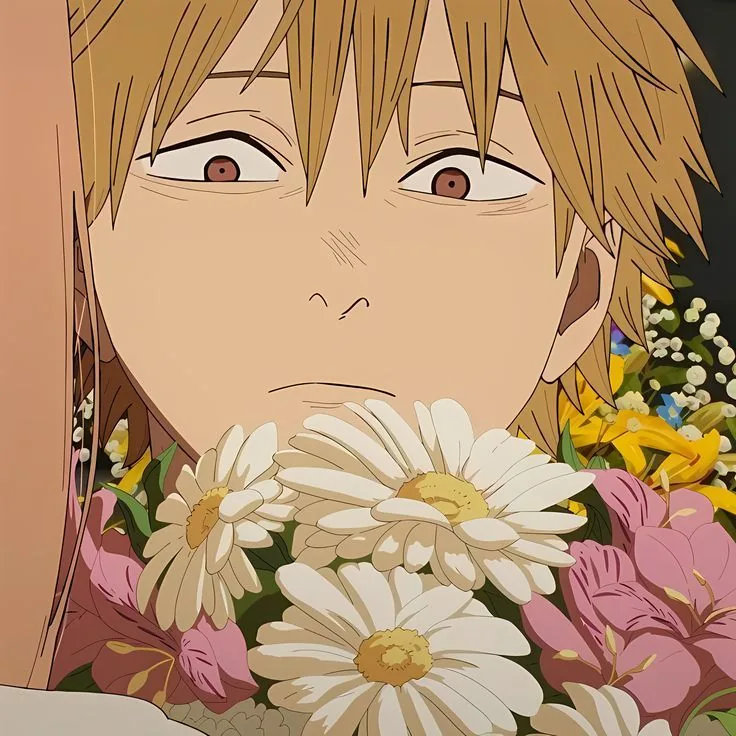Denji Pfp Flower