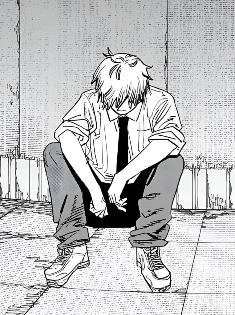Denji Pfp Manga Sad
