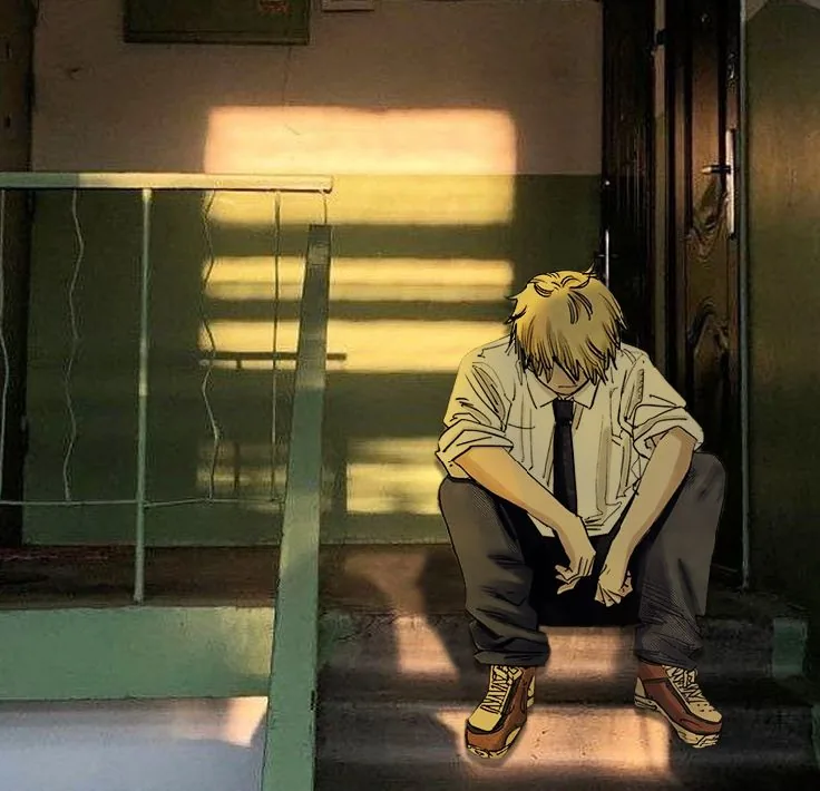 Denji Pfp Manga Sad