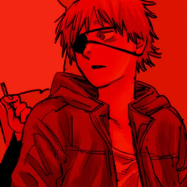 Denji Pfp Red
