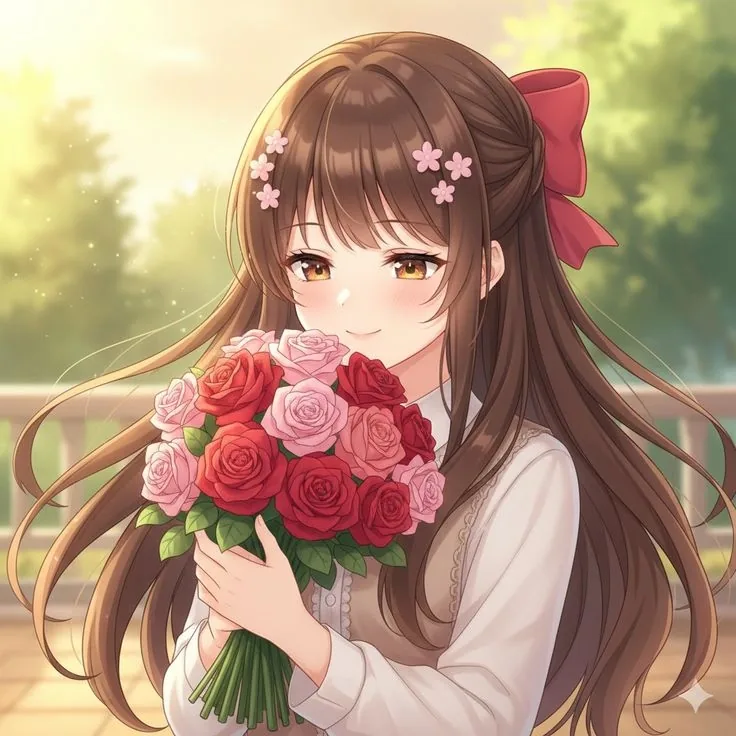 Flower PFP Anime