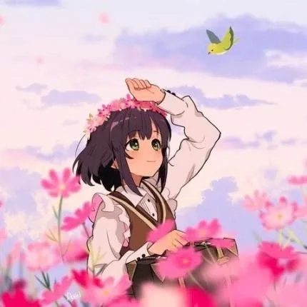 Flower PFP Anime