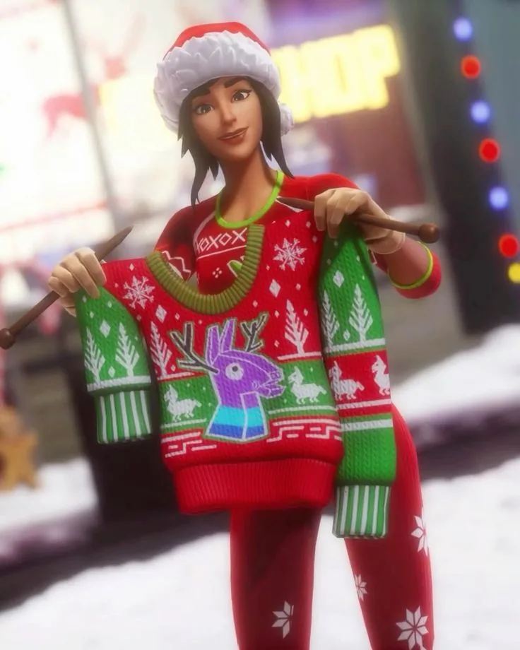 Fortnite PFP Christmas