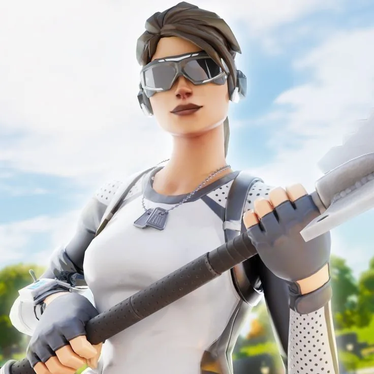 Fortnite PFP White Background