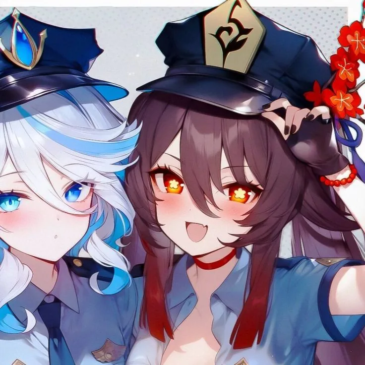 Furina And Hu Tao Matching Pfp