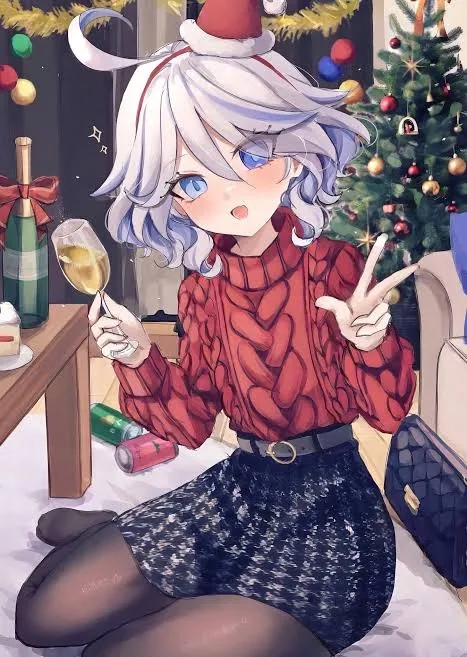 Furina Pfp Christmas
