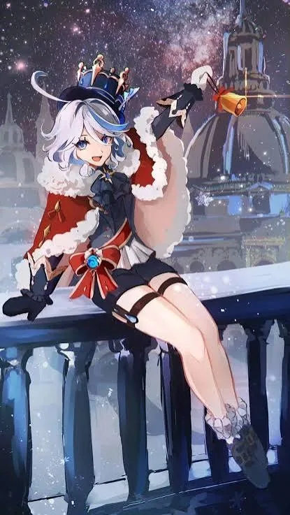 Furina Pfp Christmas